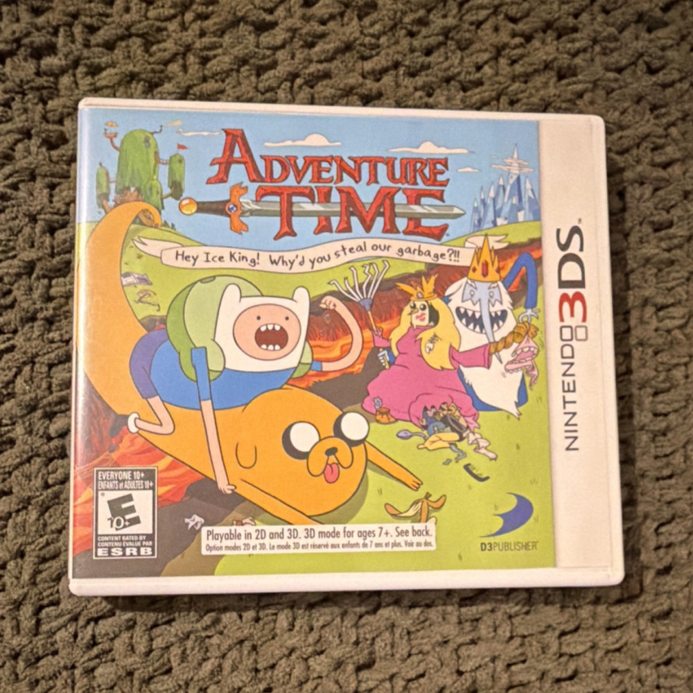 Adventure Time: Hey Ice King! Why'd You Steal Our Garbage?!! Nintendo 3DS