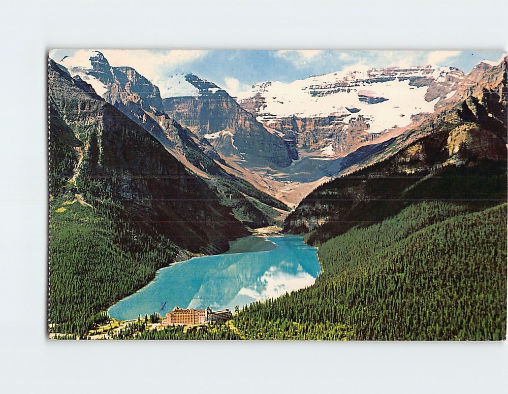 Postcard Lake Louise Banff National Park Alberta Canada