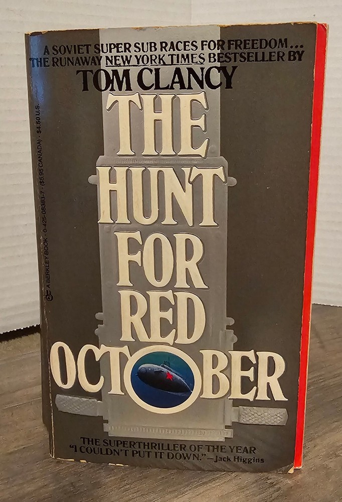 The Hunt For Red October By Tom Clancy Copyright 1984 Paperback