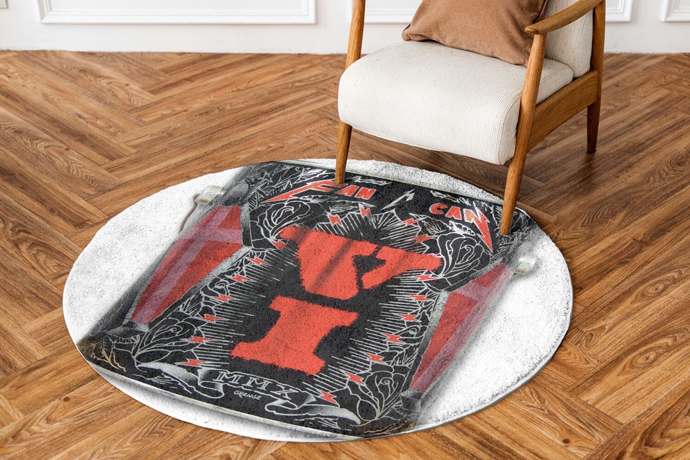 Metallica Rug Fan Can Vi Album Art Round Rug Home Decor Fan-made 24-47in Gift