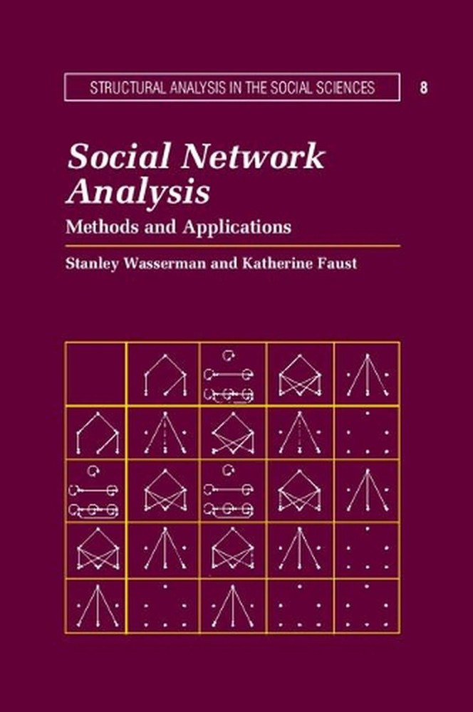 Social Network Analysis: Methods and Applications by Stanley Wasserman (English)