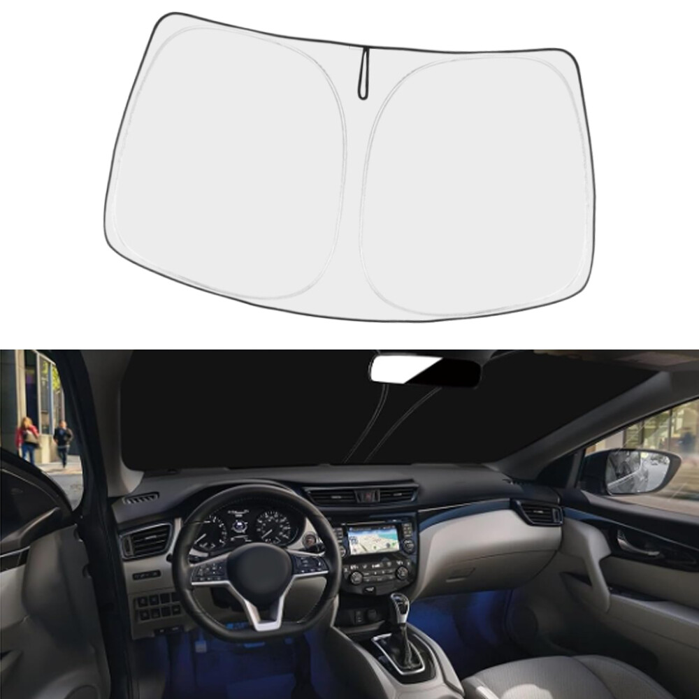 Custom Fit Nissan Rogue 2014-2020 Windshield Sun Shade Protector