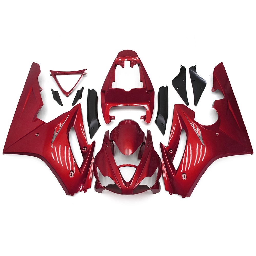 Candy Red Fairing Kit for Triumph 2006 2007 2008 Daytona 675 06 07 ABS Bodywork