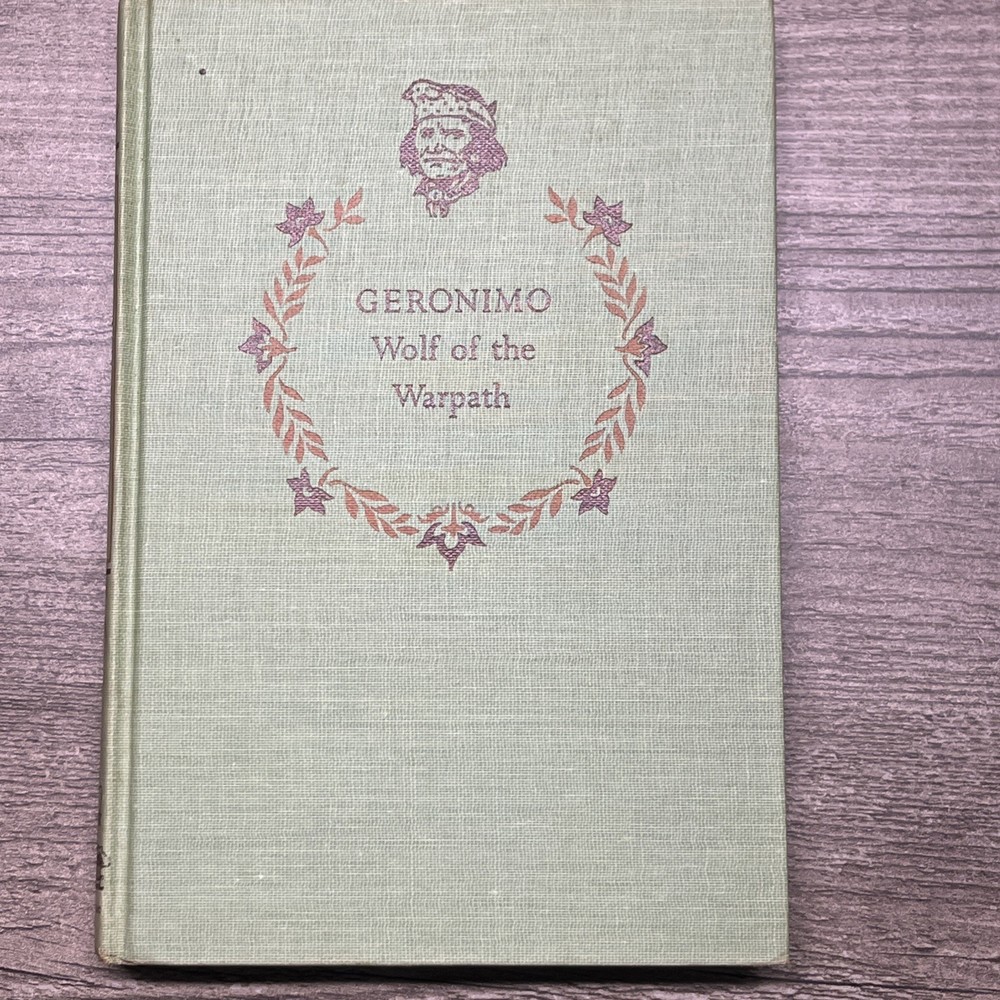 Geronimo Wolf of the Warpath -Ralph Moody - 1958 - First Printing - Landmark #81