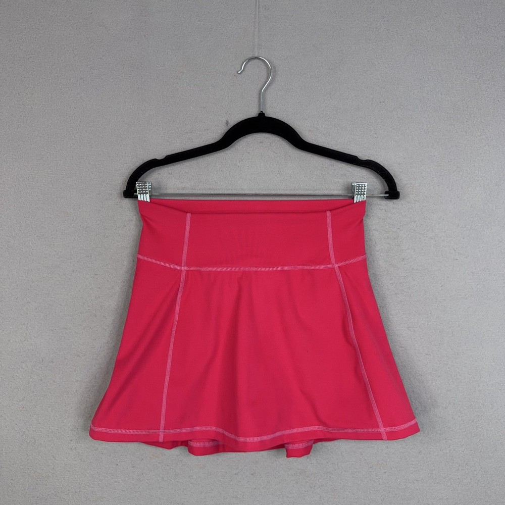 J Crew Skort Womens Small Pink Built In Shorts Athletic Tennis Running Stretch