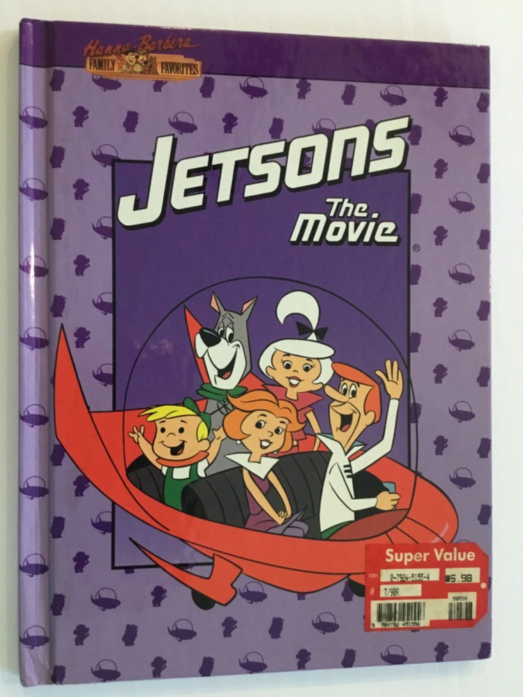 Jetsons The Movie by Etta Wilson, 1990. Used. Kids Hardback Picture Book.