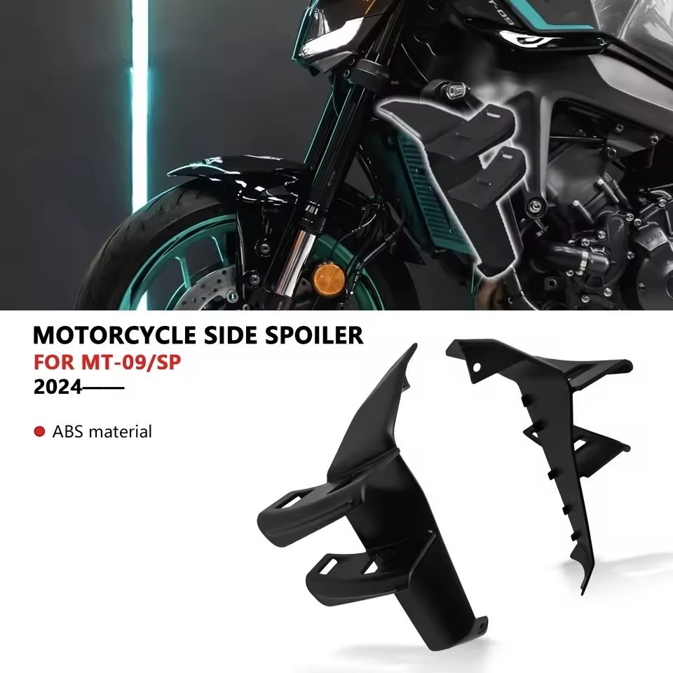 MF8772 Side Downforce Spoiler Wings by FRONT Yamaha MT09 / SP 2024 2025