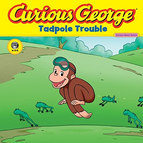 Curious George Tadpole Trouble (CGTV 8x8) - Paperback By Rey, H. A. - VERY GOOD
