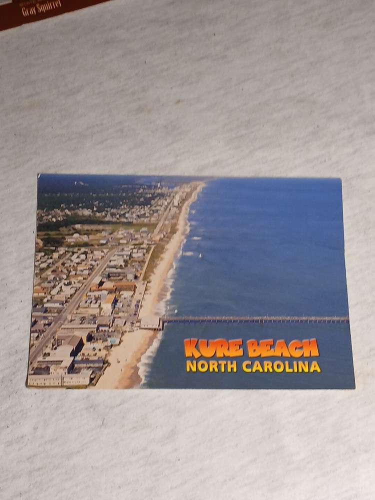 Kure Beach North Carolina Beach Postcard