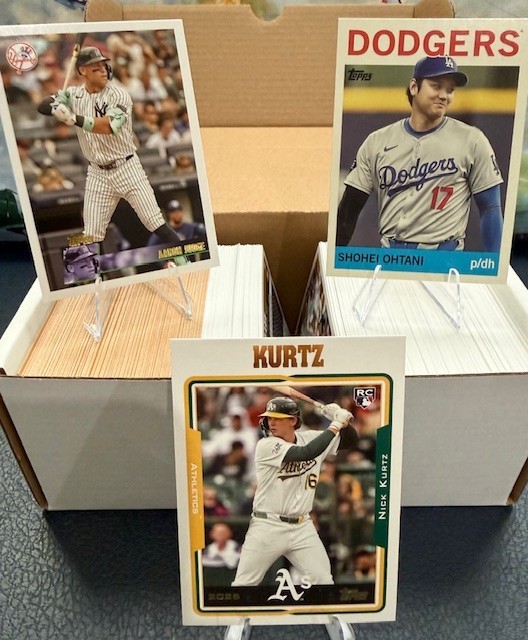2025 Topps Archives COMPLETE SET - Cards 1-300 - Judge Ohtani Kurtz Sasaki More!