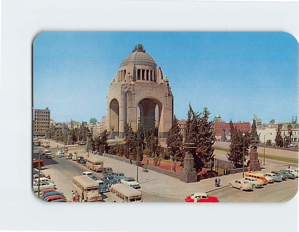 Postcard Monument to the Revolution Mexico City Mexico