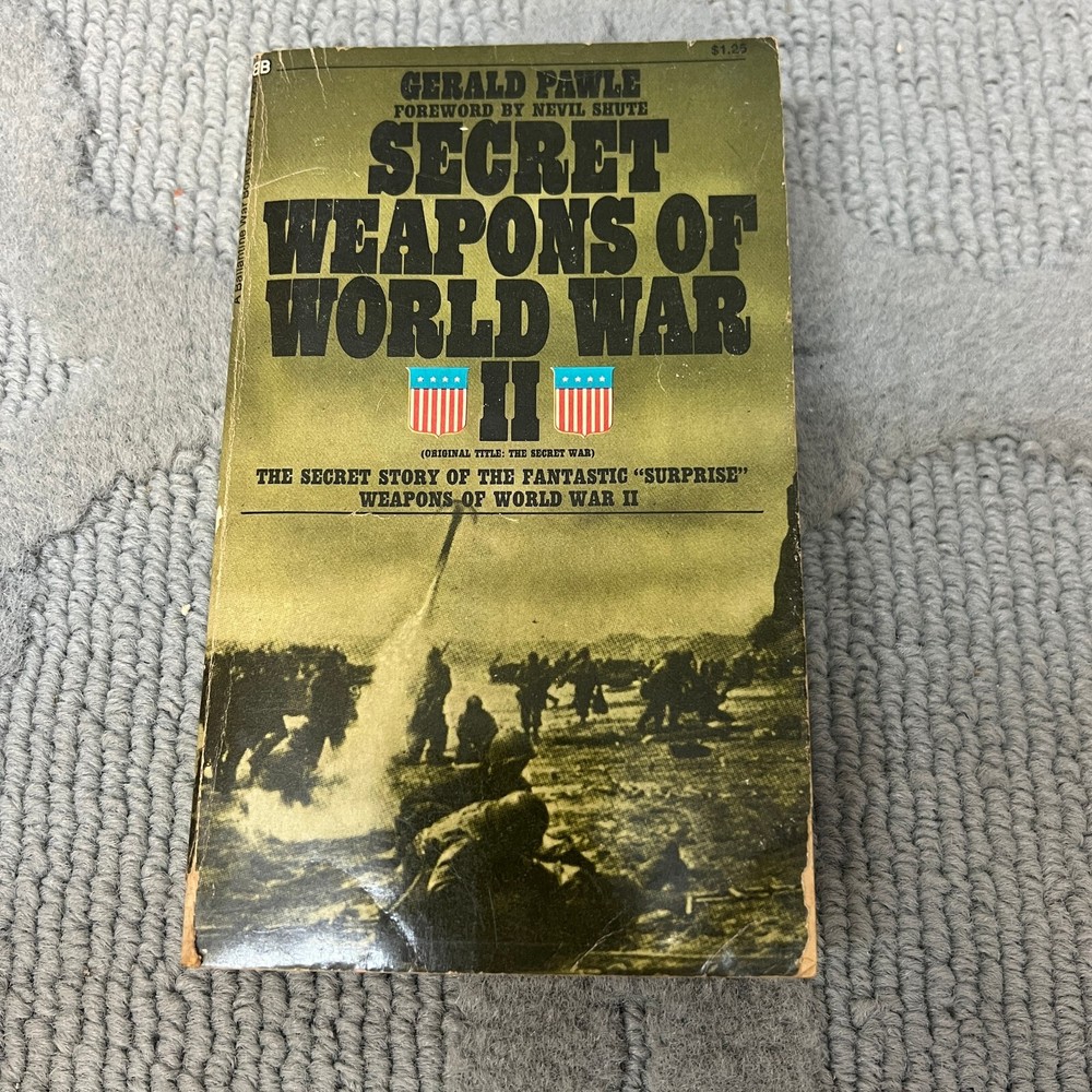 Secret Weapons Of World War II History Paperback Book Gerald Pawle 1972