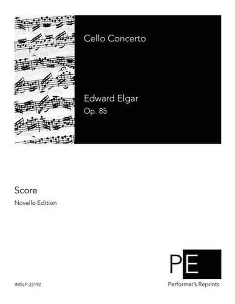 Cello Concerto by Edward Elgar (English) Paperback Book