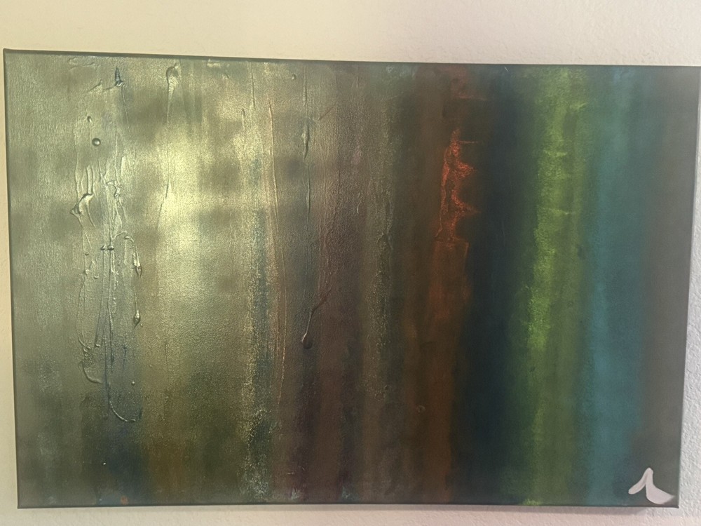 Keith Ballard's Hidden Forest Original Abstract Art  -image