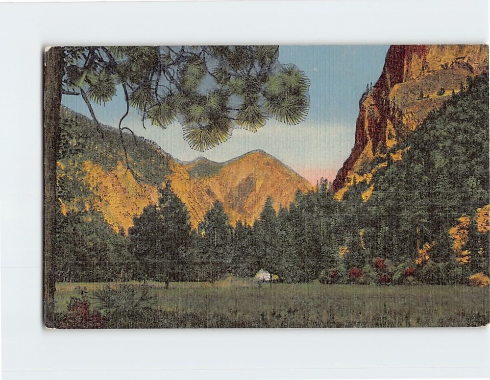Postcard Zumwalt Meadow Kings Canyon National Park California USA
