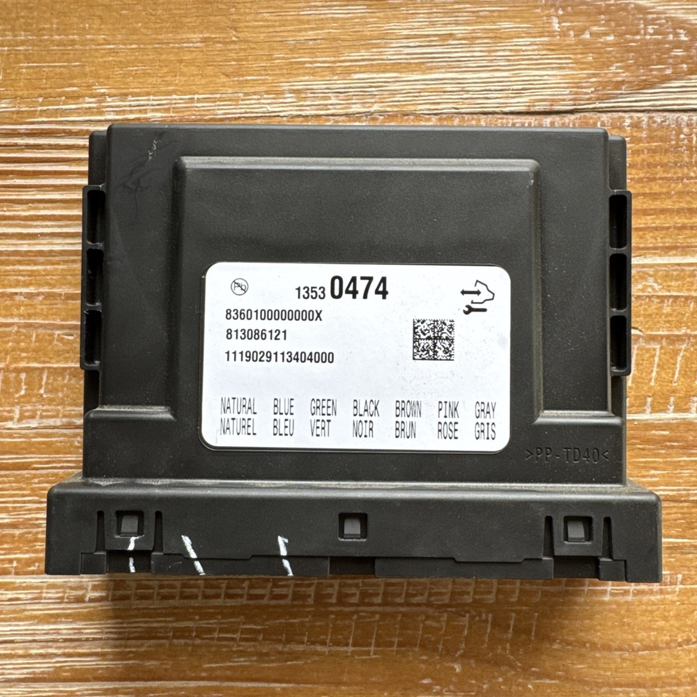 19 GMC SIERRA 1500 NEW STYLE BODY CONTROL MODULE BCM 13530474