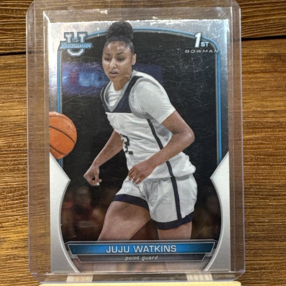 2023 Bowman Chrome Juju Watkins USC Trojans Rookie Card 1st Draft Pick #43