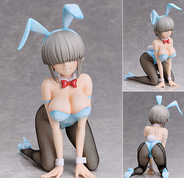 FREEing official Uzaki-chan Wants to Hang Out ! Yanagi Uzaki Bunny 1/4 Figure