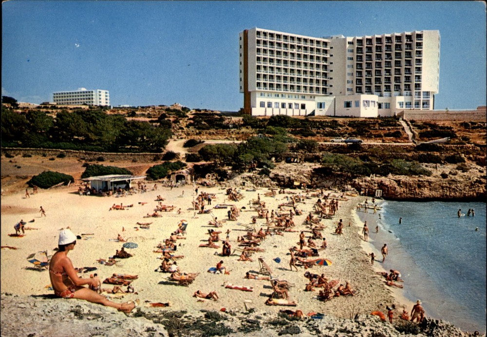 Cala de Mallorca Hotel Mallorca vintage postcard n173
