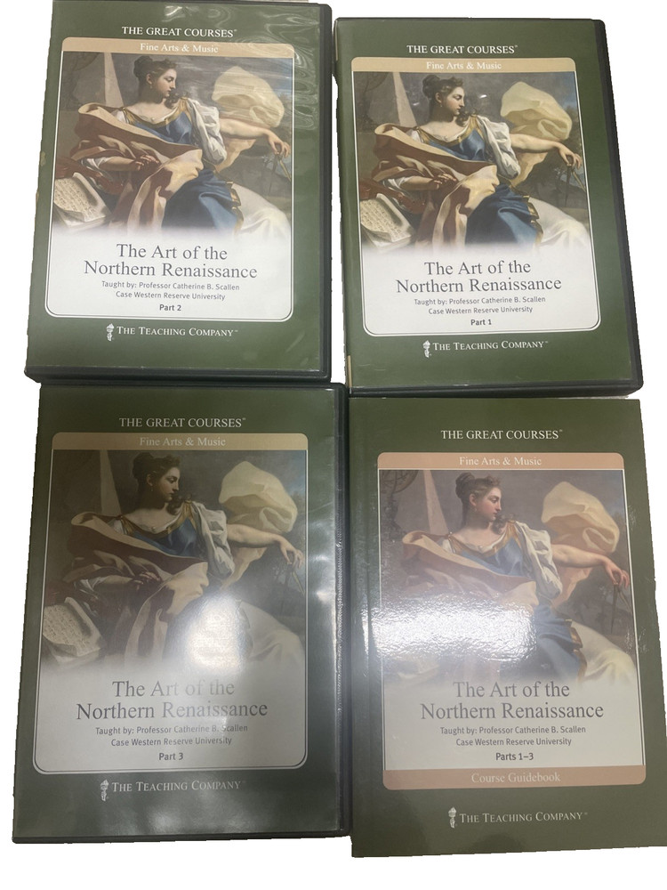 THE ART OF THE NORTHERN RENAISSANCE-Scallen-GREAT COURSES- DVD and Book