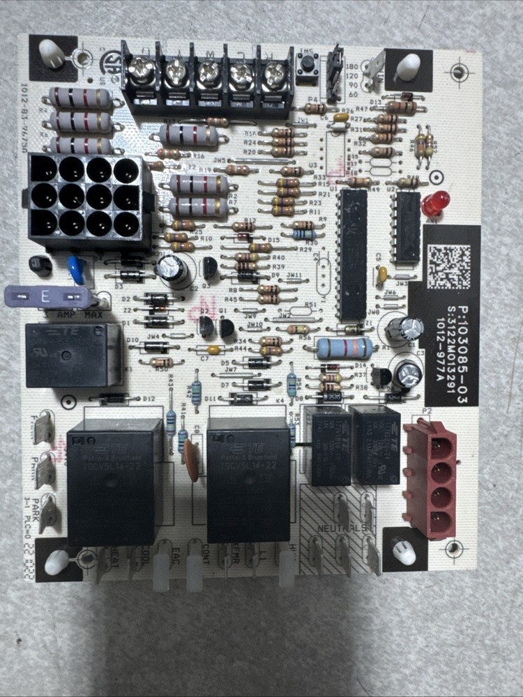 Honeywell LENNOX 103085-03 Furnace Control Circuit Board 1012-977A