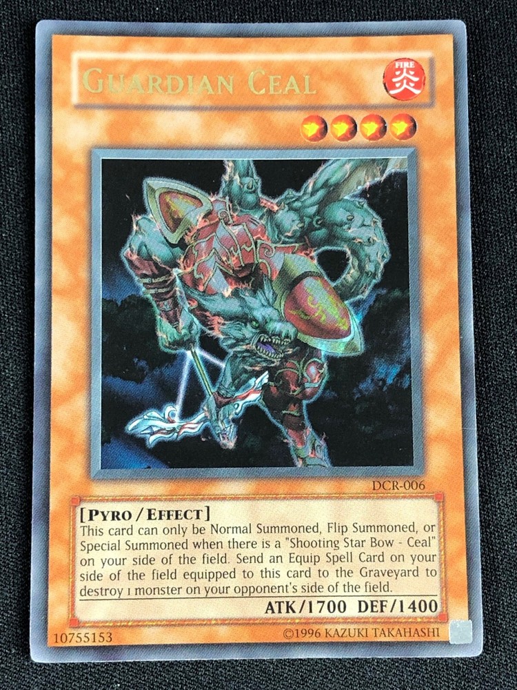 Yu-Gi-Oh Guardian Ceal DCR-006 Ultra Rare Played Condition