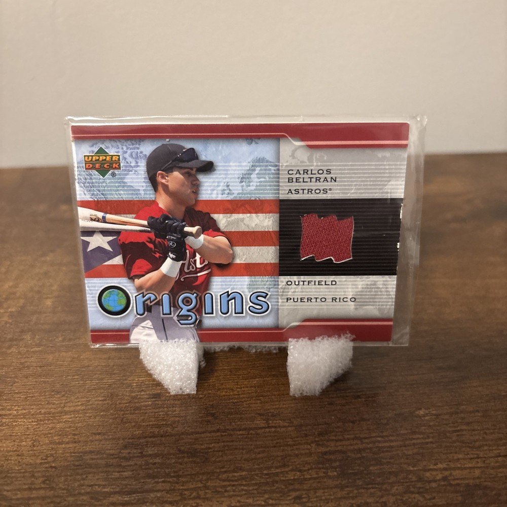 2004 Upper Deck - Origins Jerseys Carlos Beltran #OR-CB (MEM)
