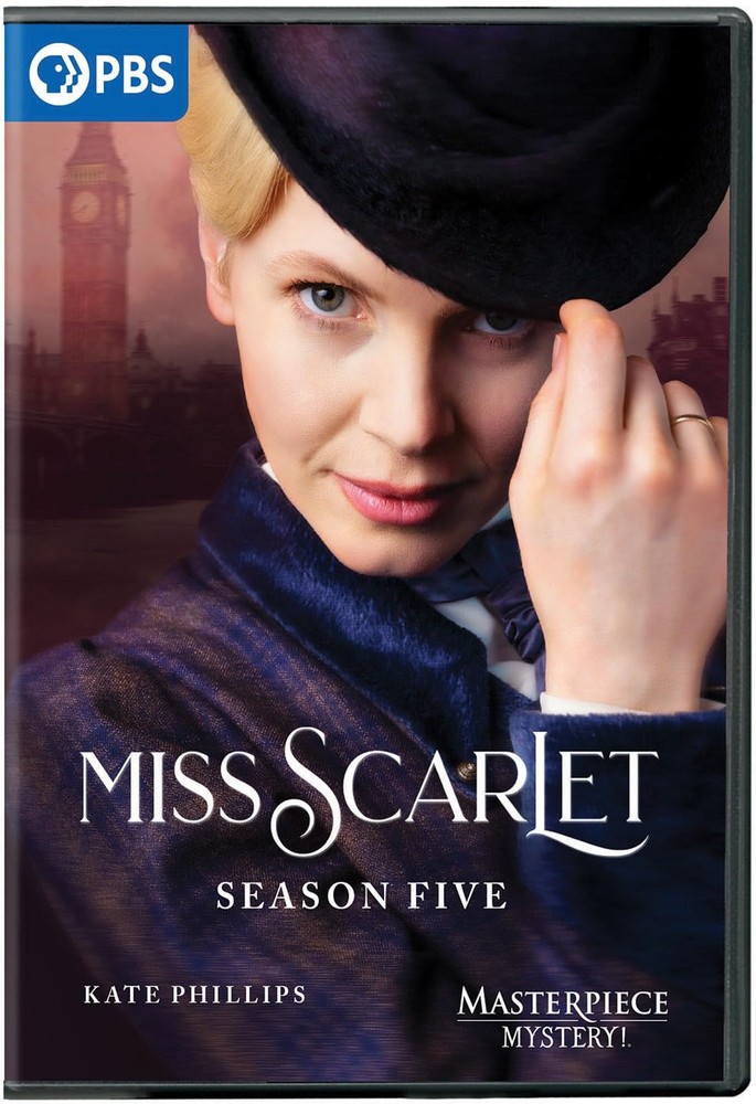 Masterpiece Mystery!: Miss Scarlet Season 5 (DVD) Kate Phillips
