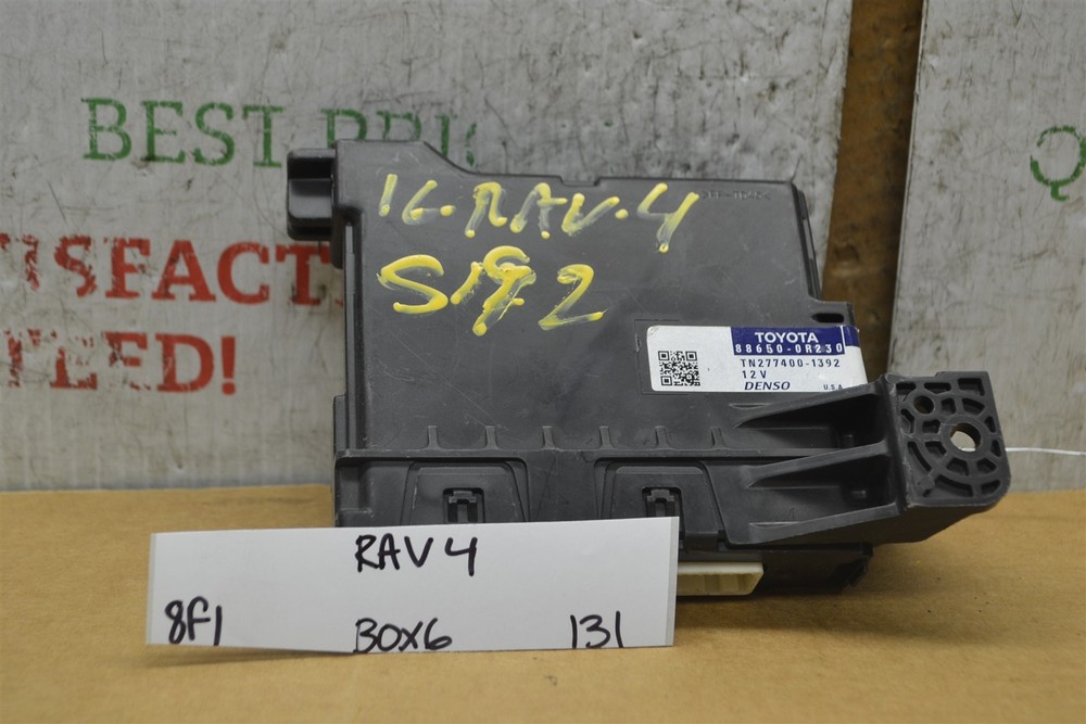 2016-2018 Toyota RAV4 AC Amplifier 886500R230 Temp Control Module 131-8F1 Bx 6-image
