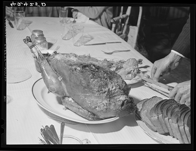 Photo:Ledyard Connecticut Timothy Levy Crouch Thanksgiving Turkey 1940