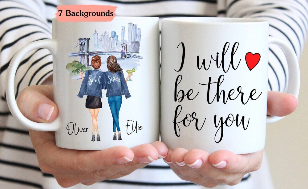 Best Friend Mug Personalized Friend Mug Bff Mug Bestie Mug Mug For Friend