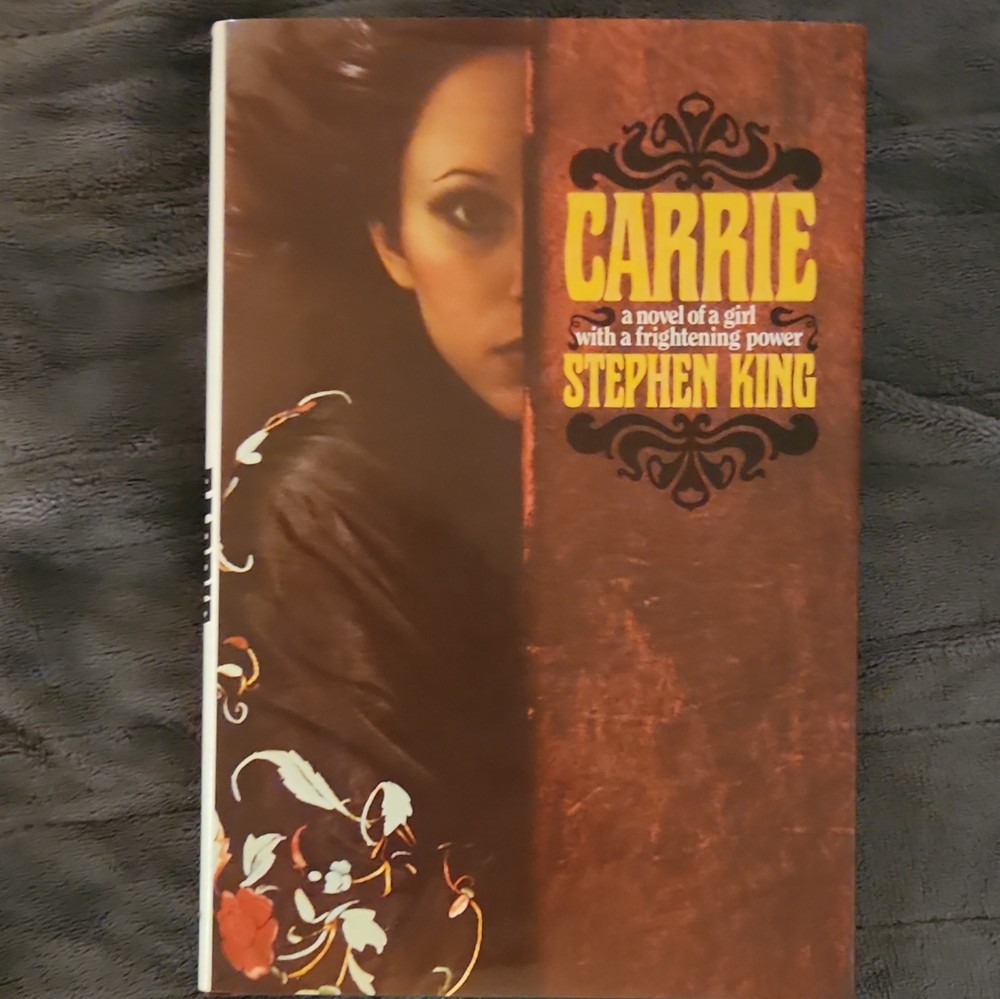 Stephen King Carrie Hardcover w/ Dust Jacket Doubleday 1974 Vintage Horror
