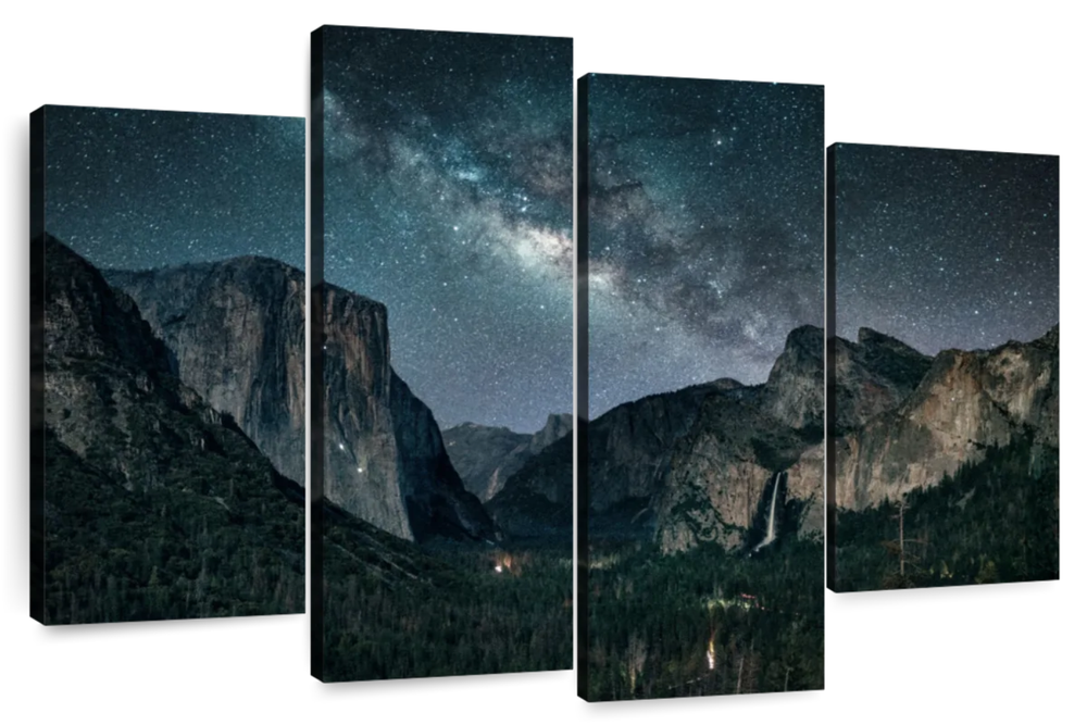 Stargazing At Yosemite Wall Art