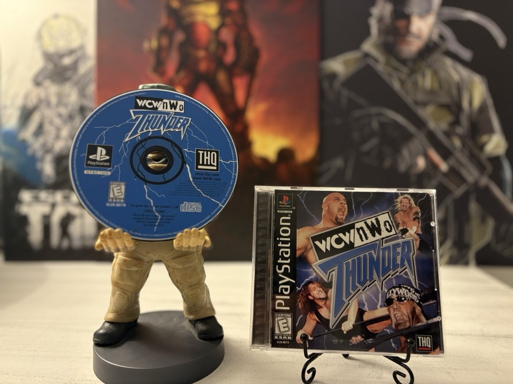 Wcw/Nwo Thunder ~ PlayStation ~ Complete CIB ~Tested