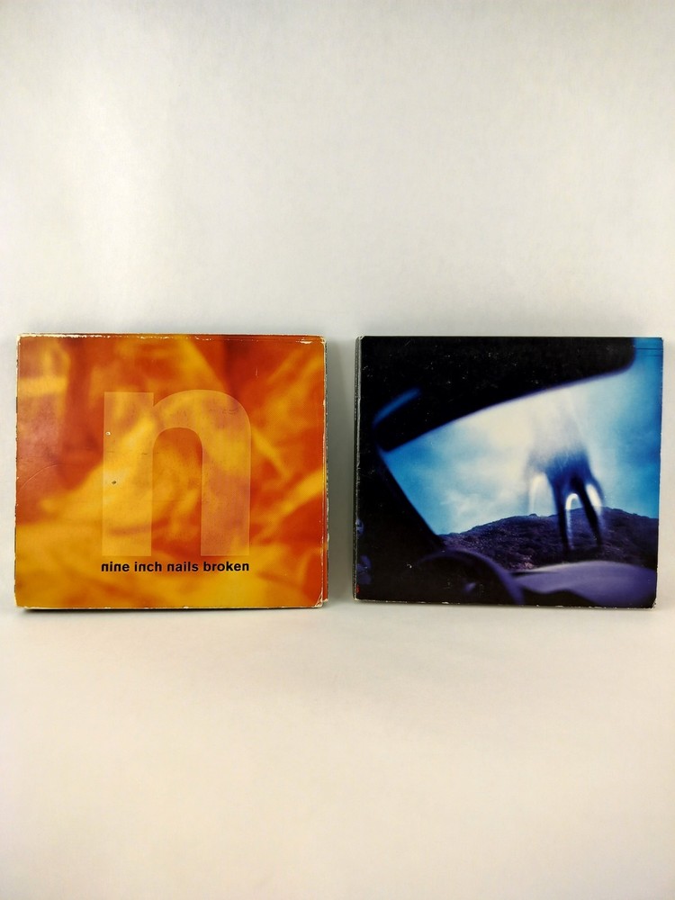 Nine Inch Nails CD Lot of 2 Year Zero & Broken - Tested and Working