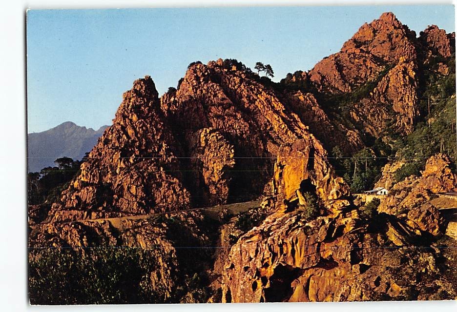 Postcard Les Calanche De Piana France