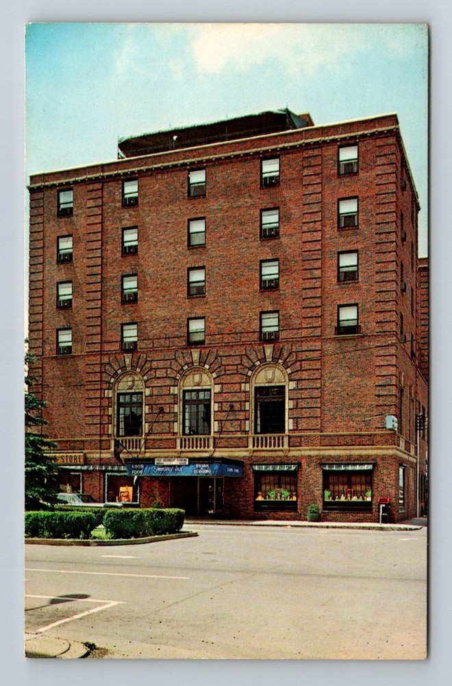 Corning, NY-New York, Baron Steuben Treadway Inn Brick Facade Vintage Postcard