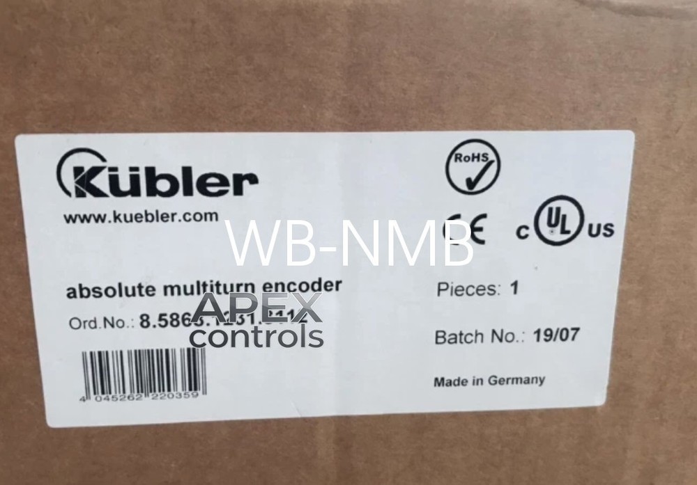 8.5868.1231.3112 KUBLER encoder brand new Shipping DHL or FedEX