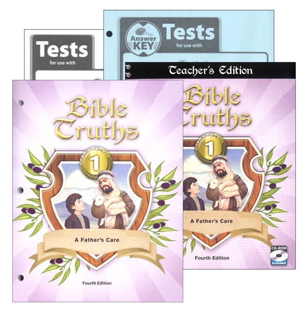 BJU Bob Jones 1st grade BIBLE TRUTHS 1 SET A Father's Care Student Complete Set!