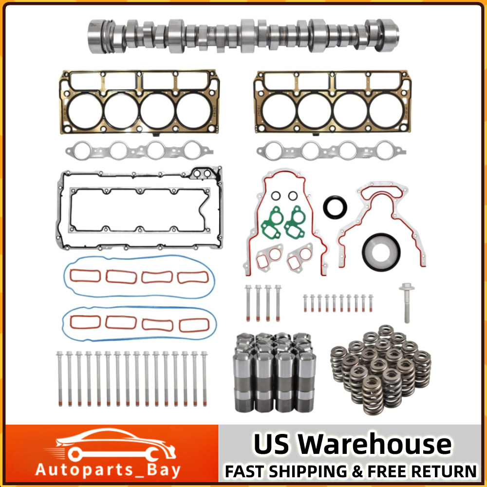 Sloppy Stage 2 Kit for Chevy GMC 4.8 5.3 6.0 6.2 LS Camshaft Lifters Head Gasket