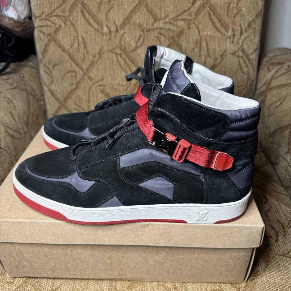 Louis-Vuitton mens Slipstream Sneakers Size 12 Excellent!