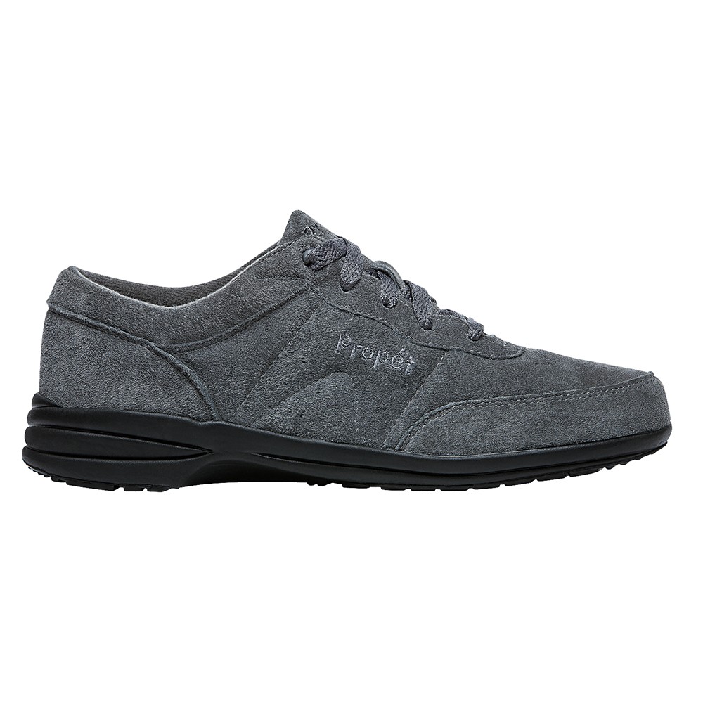 Propet Washable Walker Walking  Womens Grey Sneakers Athletic Shoes W3840SPW