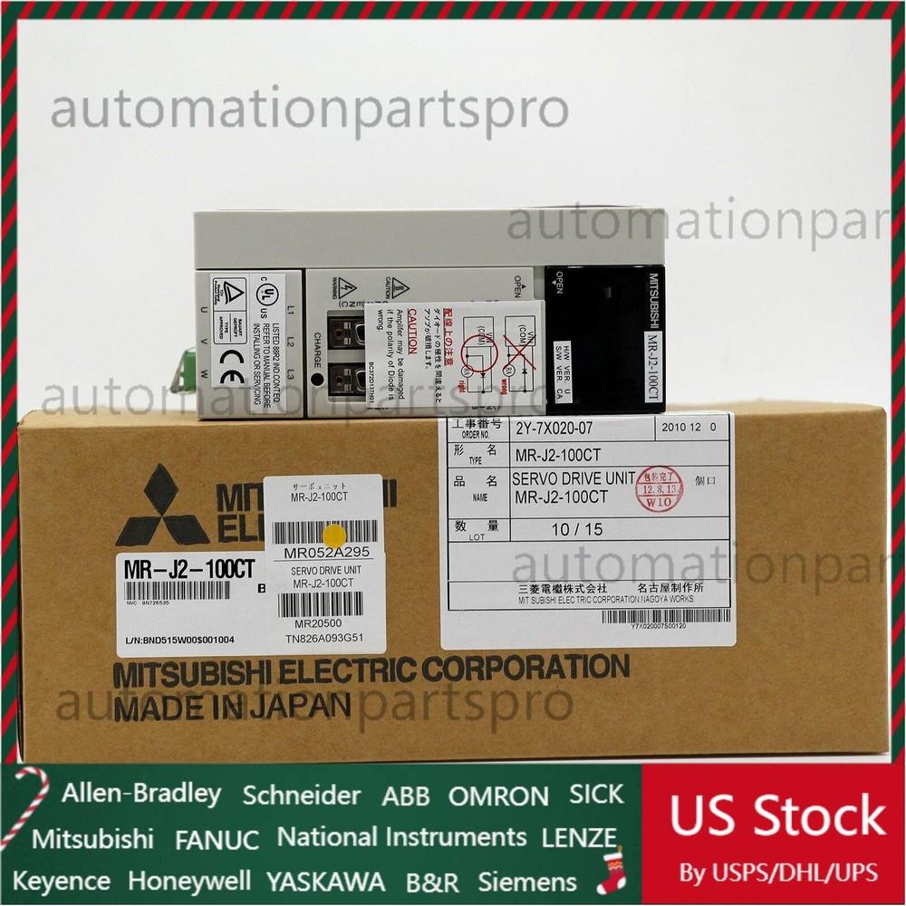 1PC New Mitsubishi MR-J2-100CT Servo Drive MRJ2100CT Fast shipping