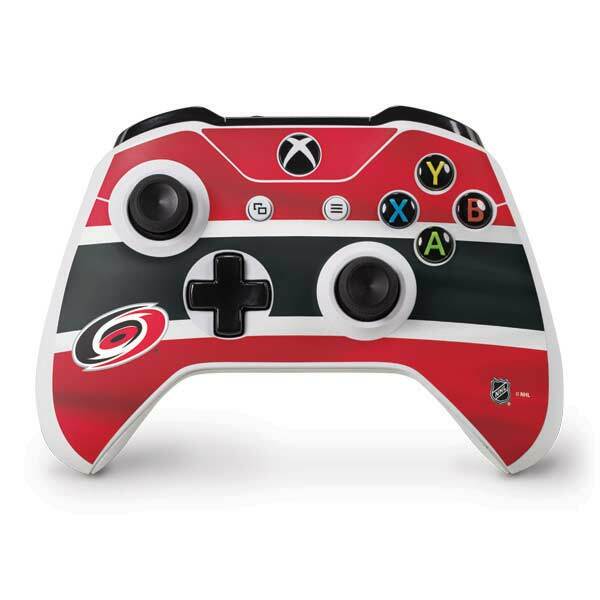 NHL Carolina Hurricanes Xbox One S Controller Skin - Carolina Hurricanes Jersey
