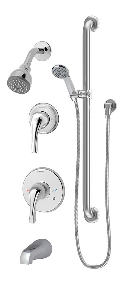 Symmons 9606-PLR Origins Tub and Shower Trim Package