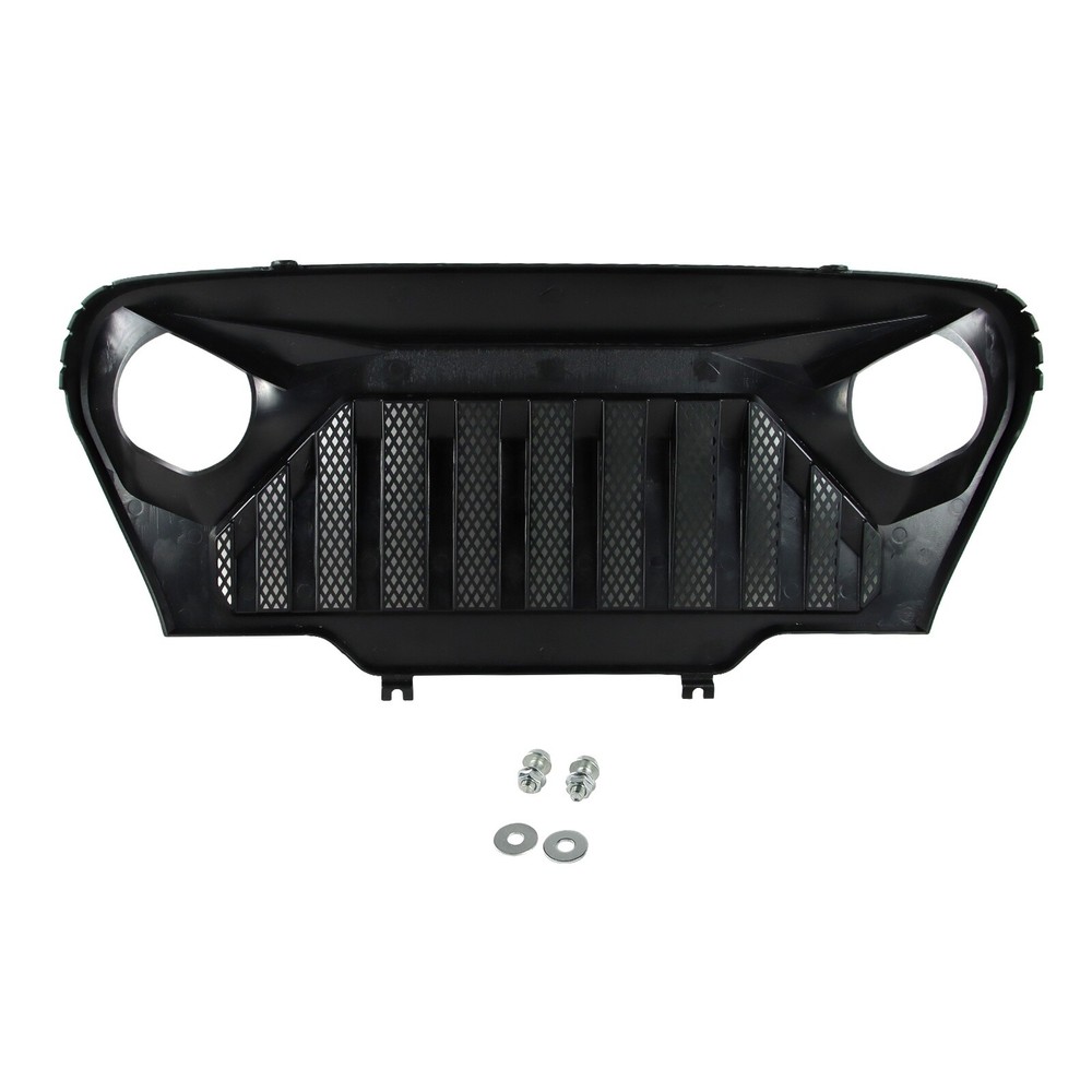 Car Front Grill for 97-06 Jeep TJ Wrangler Matte Black Grille