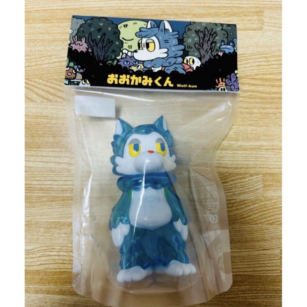 Kiriko Ara Okami-kun Soft Vinyl Figure Blue Game Color From Japan