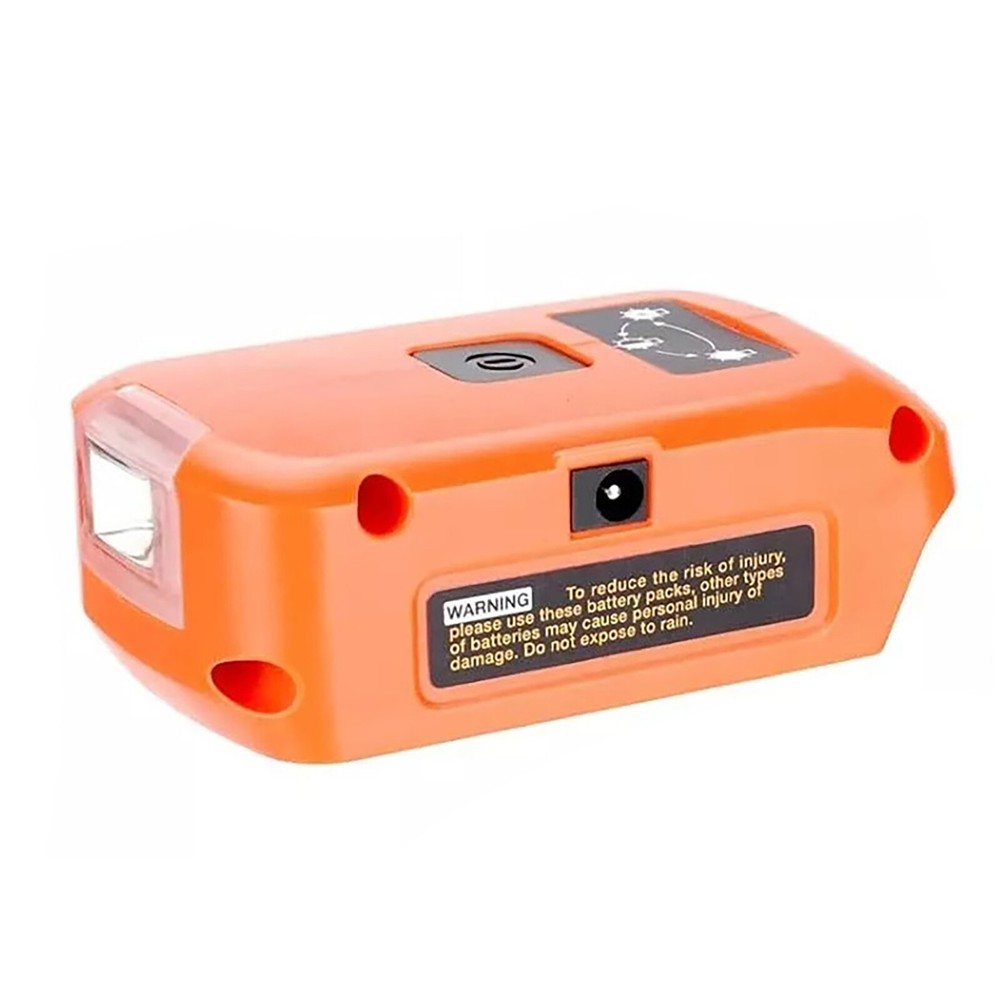20V USB and DC Port Lithium-Ion Outdoor Charger for Black & Decker Tools