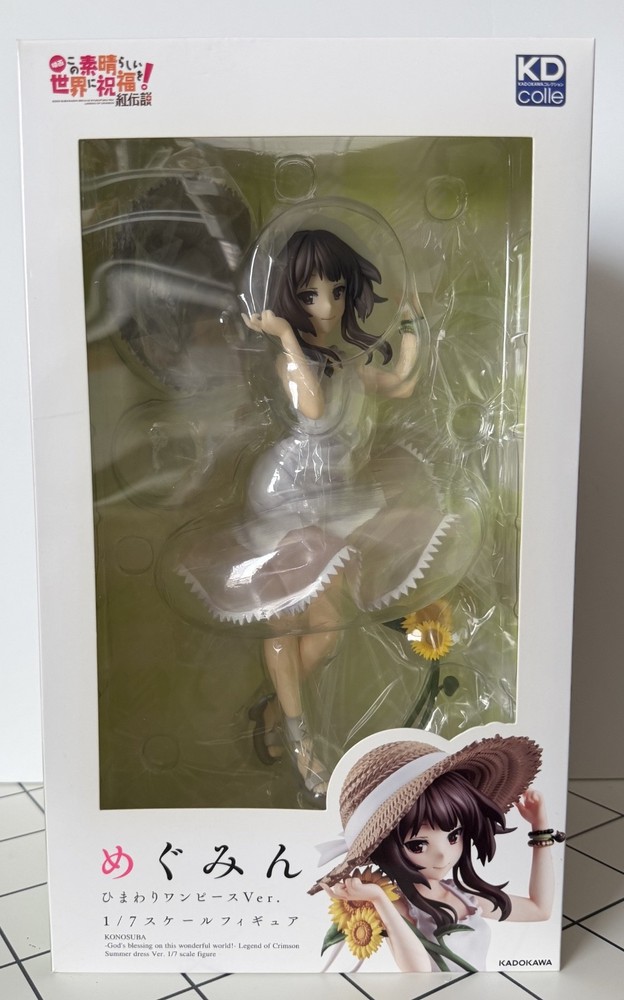 Megumin Sunflower Dress Ver 1/7-Scale PVC Figure Kadokawa Konosuba SEALED