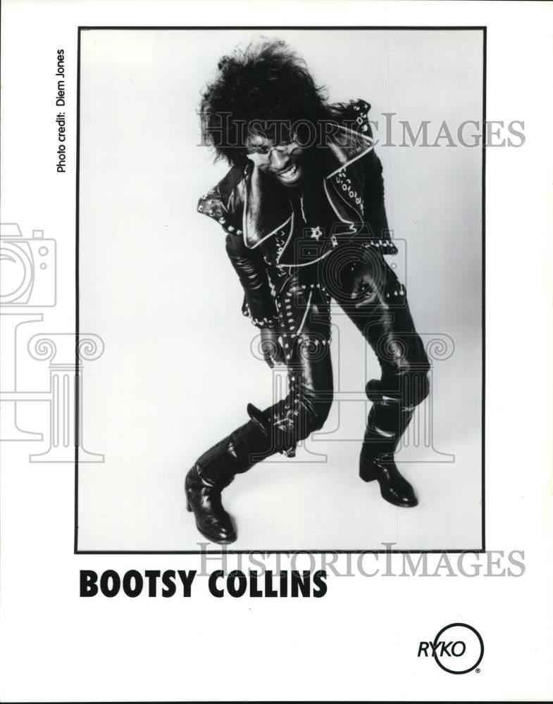 1994 Press Photo Bootsy Collins, funk-soul singer, songwriter and musician.
